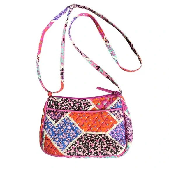 Vera Bradley Little Crossbody Modern Medley - Picture 3 of 8
